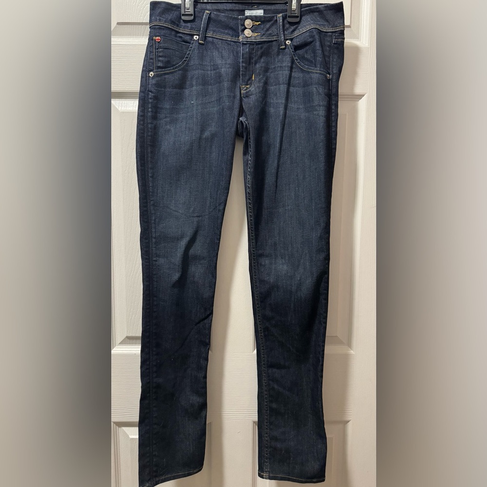 Hudson Jeans Dark Indigo Skinny Jeans